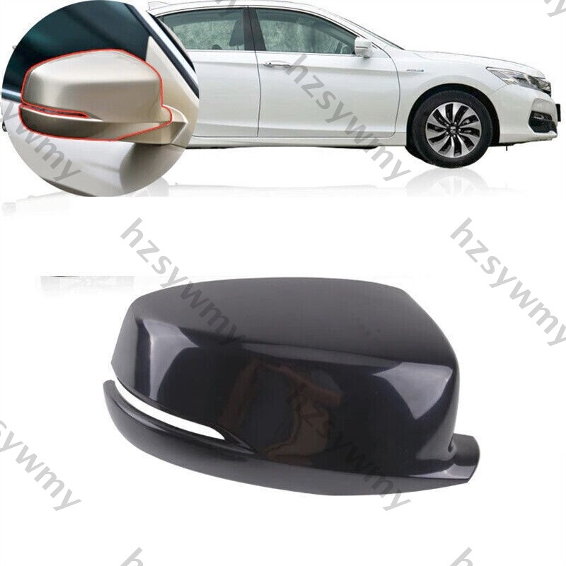 For Honda Accord 2.4 14-17 Black Right Rear View Mirror Shell Housing Cover Cap