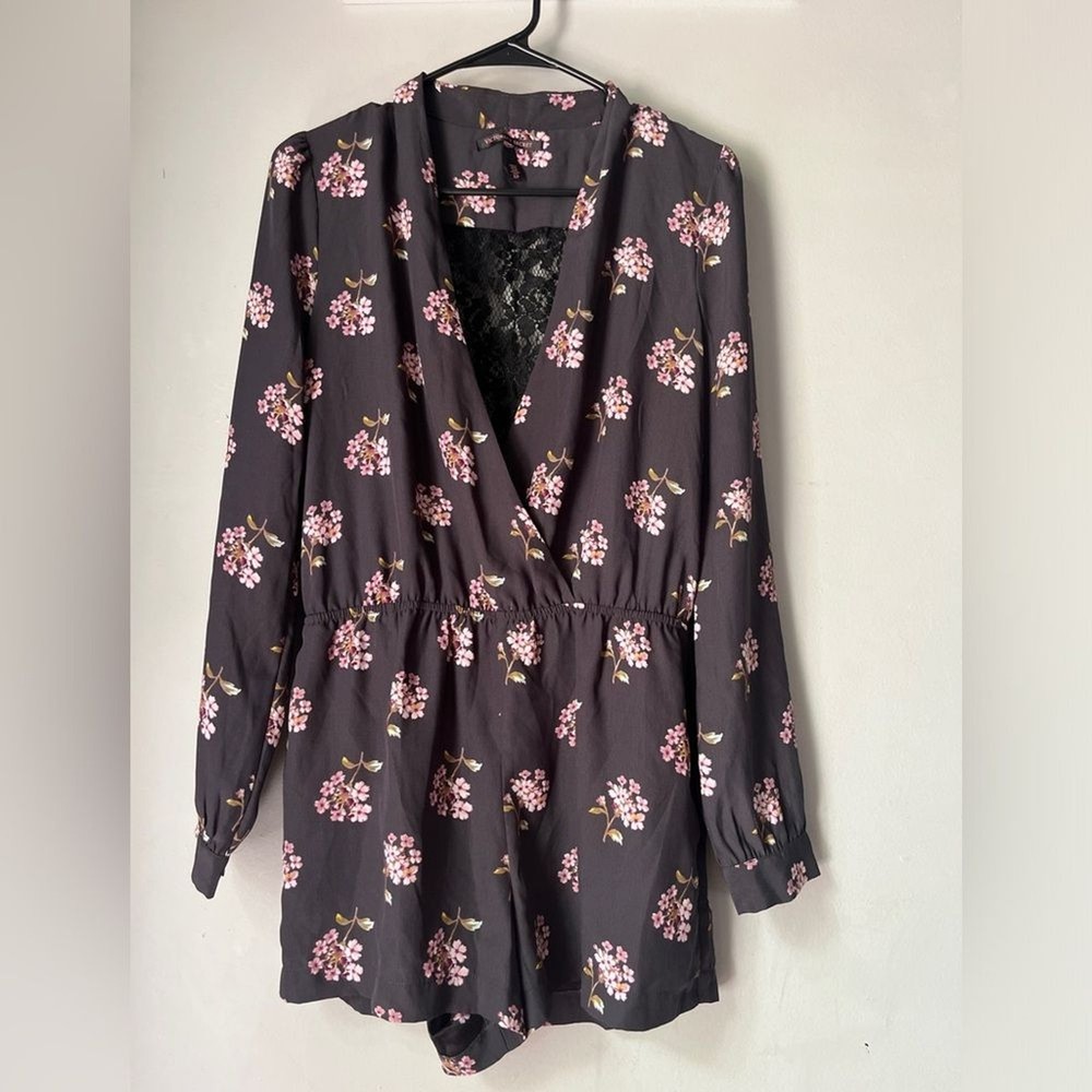 Floral Victoria’s Secret  Long Sleeve romper