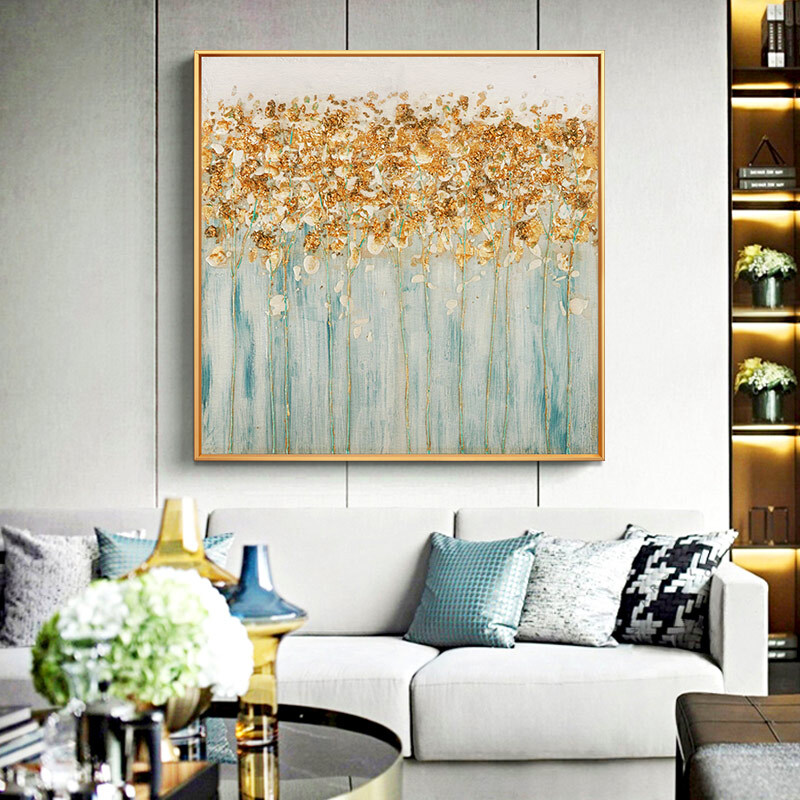 Hand painted Oil Wall Art Paintings Modern Minimalist American Luxury Atmosphere