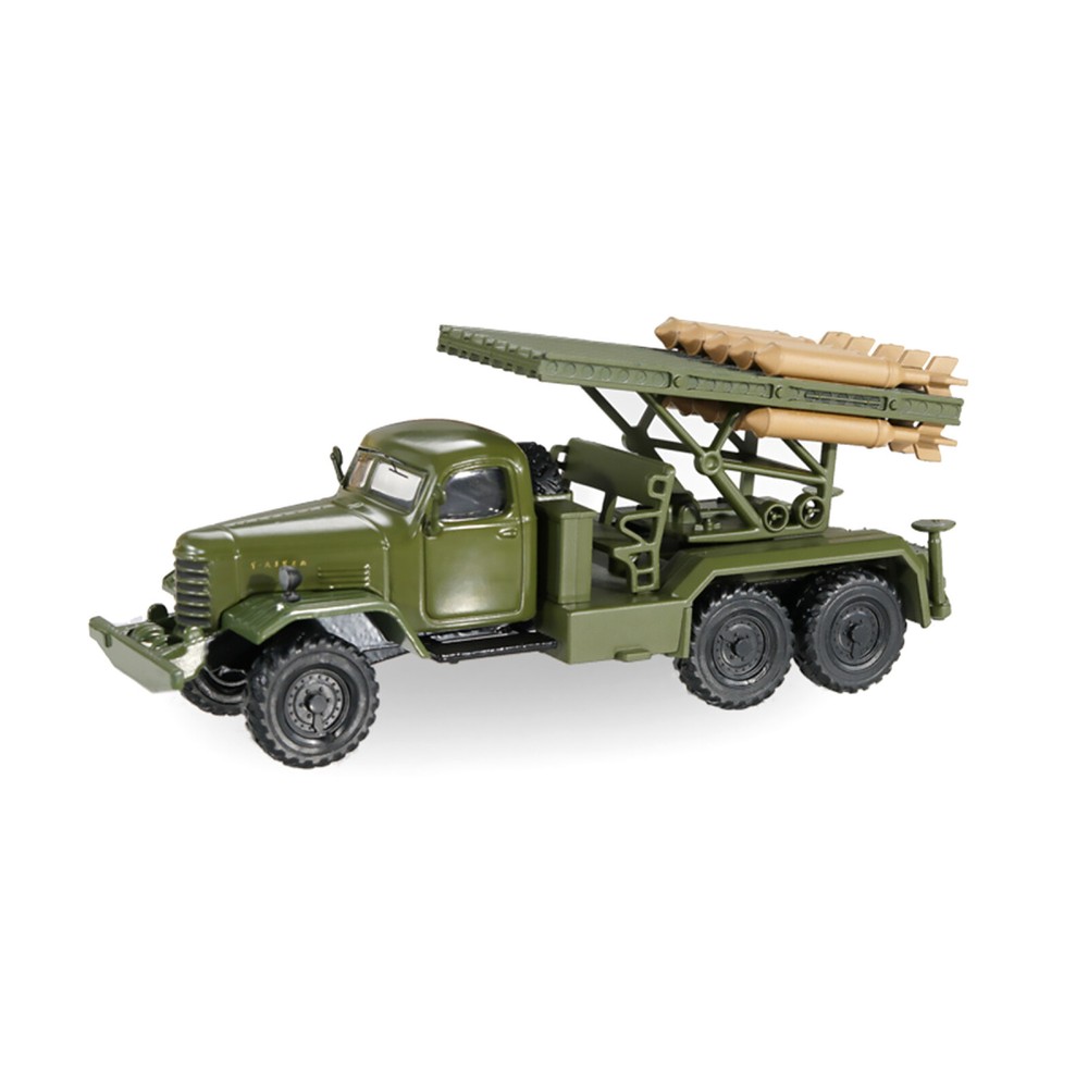 1:64 Jifang Army Truck Type Rocket Model Car Mine Layer Boys/Kids Gifts Toys D