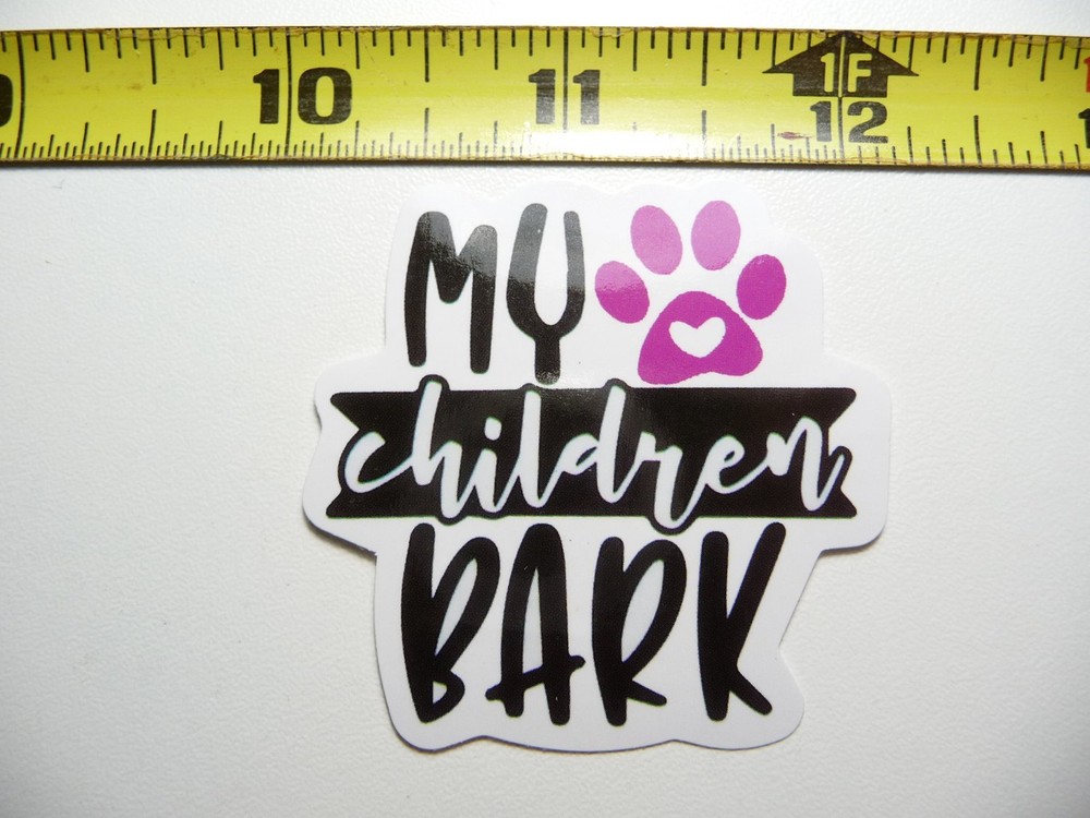 Dog Paw Decal Sticker - Motivational & Positive Attitude for Pet Lovers