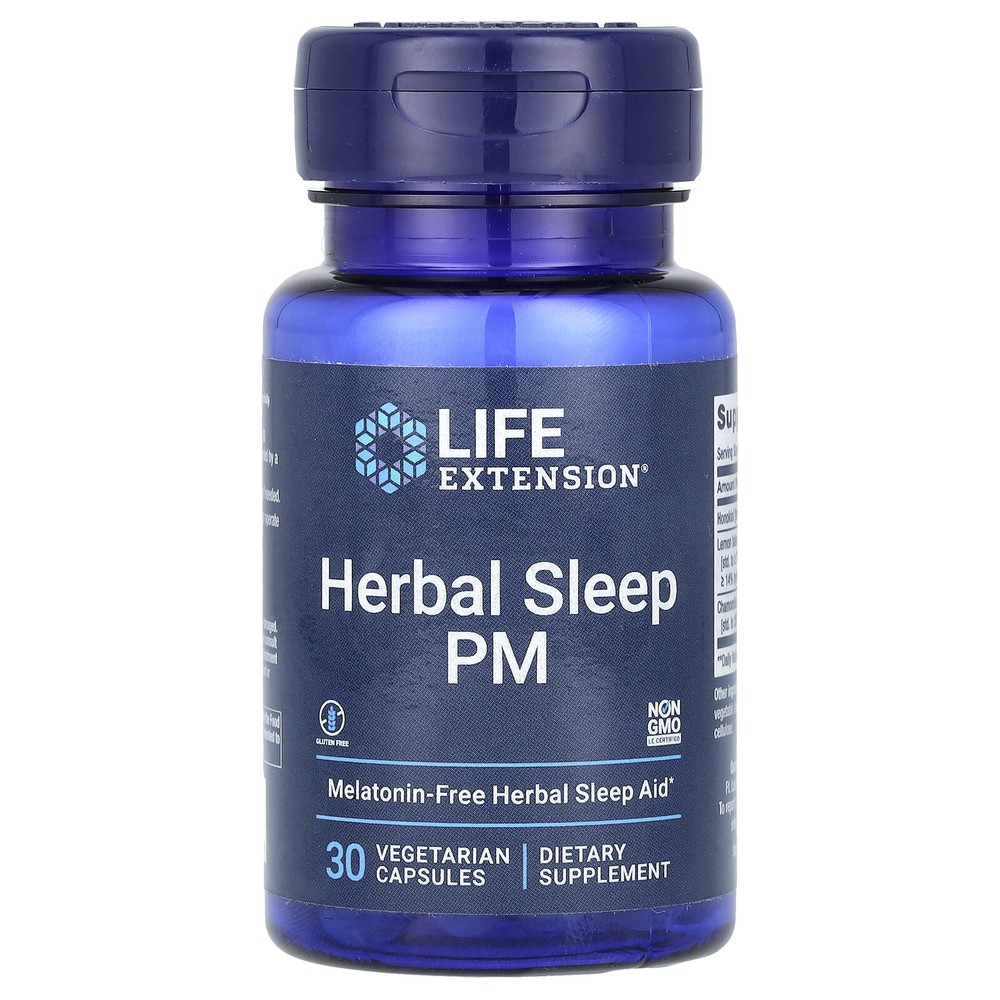 Herbal Sleep PM, 30 Vegetarian Capsules