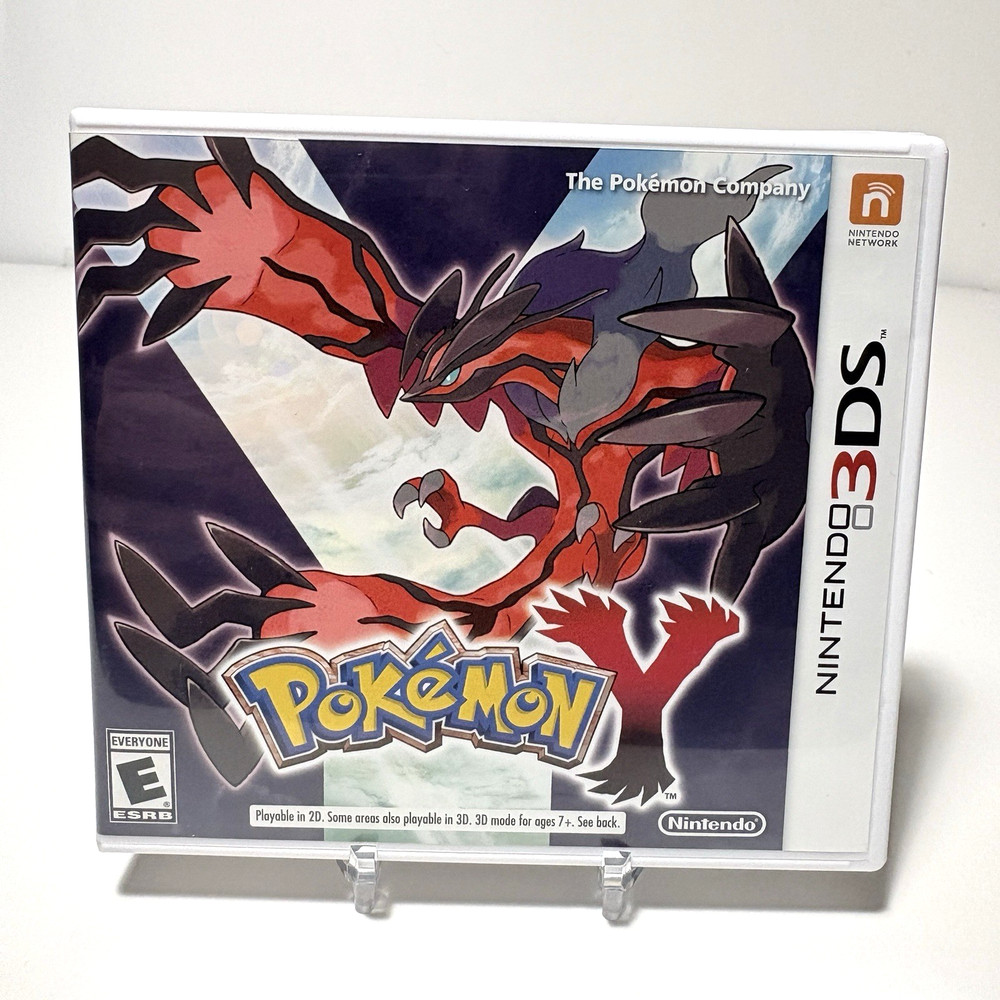 Pokemon Y Nintendo 3DS Complete CIB Tested Authentic Clean Fast Shipping