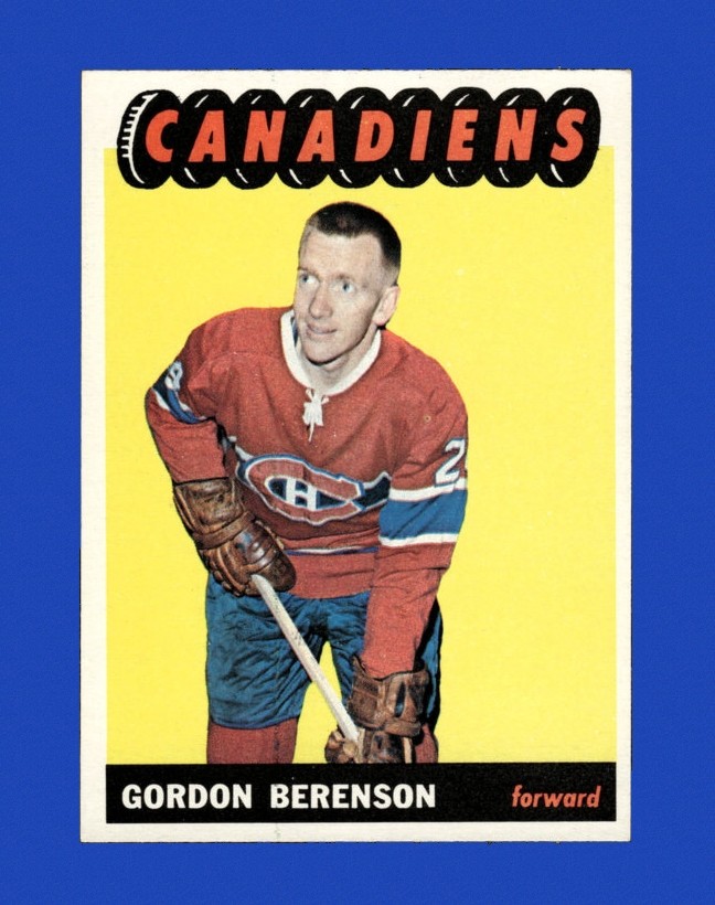 1965-66 Topps Set-Break #  9 Red Berenson NM-MT OR BETTER *GMCARDS*Consign with Greg Morris Cards