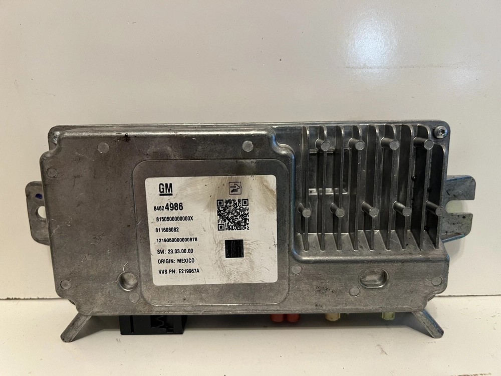 2019 Chevrolet Silverado 1500 Video Control Module OEM 84624986 R936