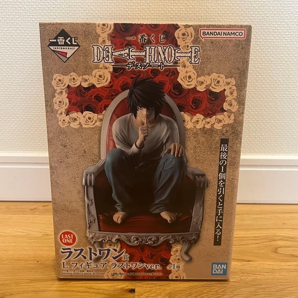Ichiban Kuji Death Note Last One Prize L Figure Japan 2025 14cm