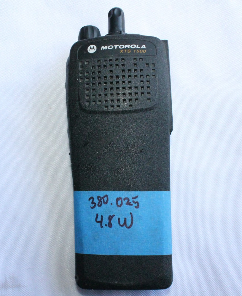 Motorola Xts1500 Uhf R1 380-470Mhz Digital 2 Way Radio P25 H66Qdc9Pw5Bn