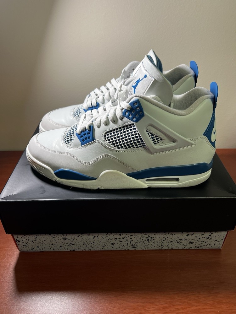 Men’s Size 13- Air Jordan 4 Retro Military Blue