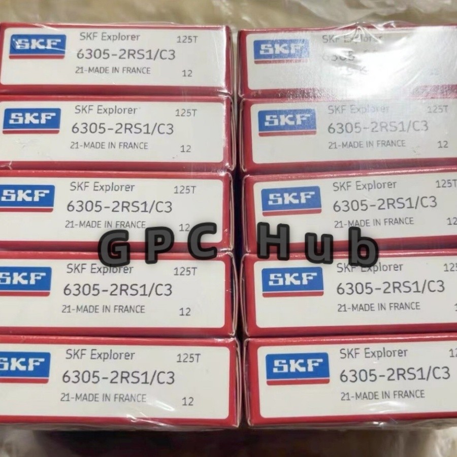1PC NEW SKF 6305-2RS1/C3 single row deep groove ball bearing  Fast shipment