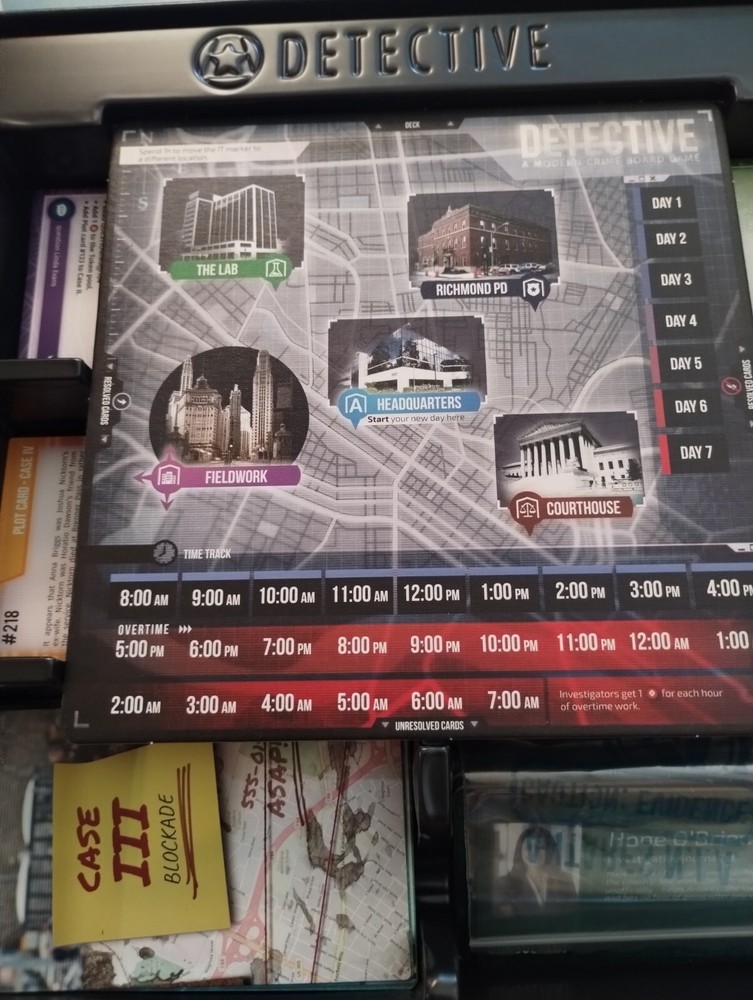Detective A Modern Crime Board Game Season One Portal Games Deduction Complete