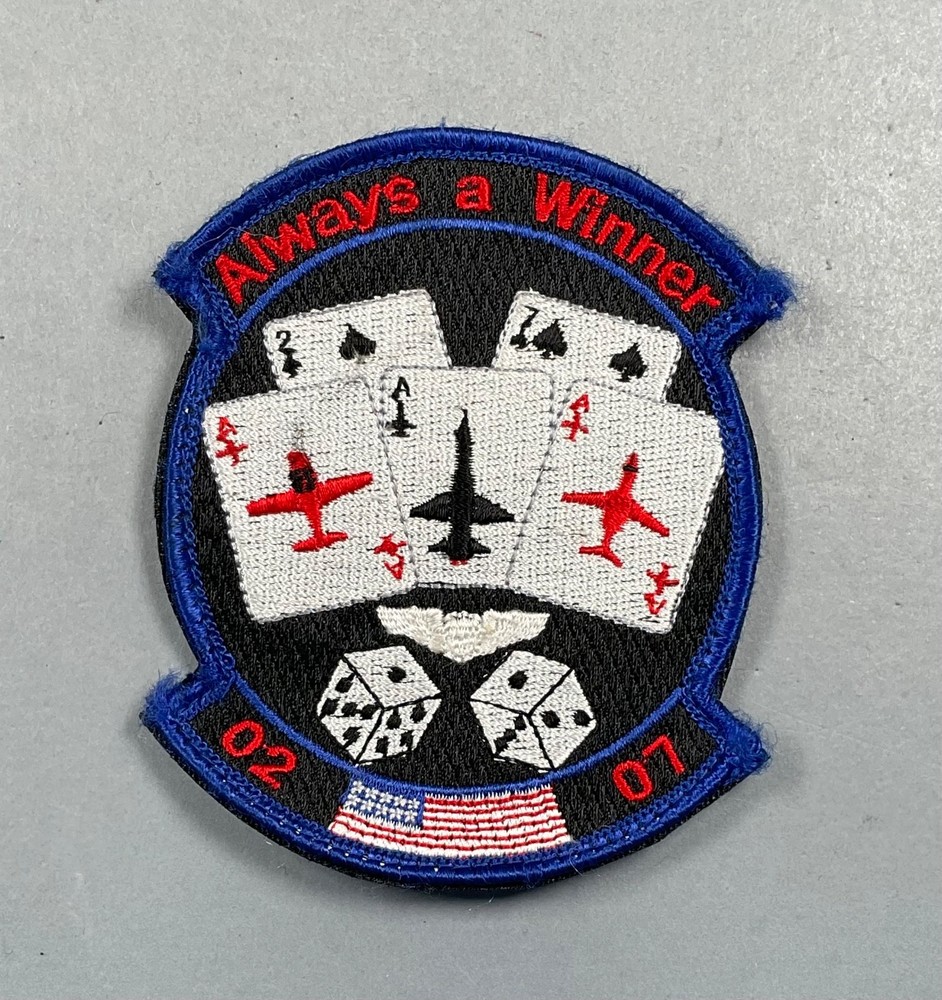Original 2002 Air Force Pilot Training Class 02-07 Patch