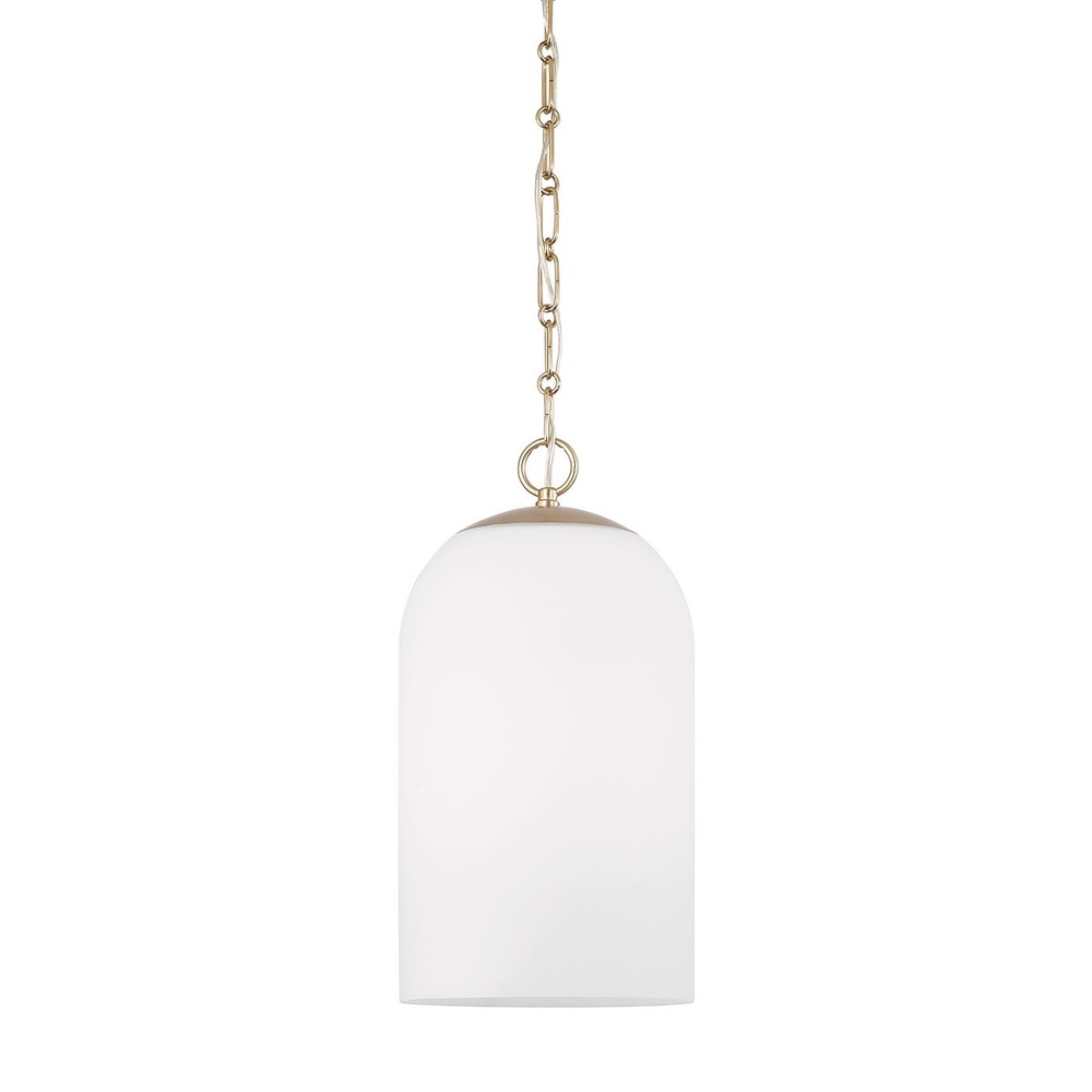 Brass Cleo 9W Pendant Light by Capital Lighting 355811-554