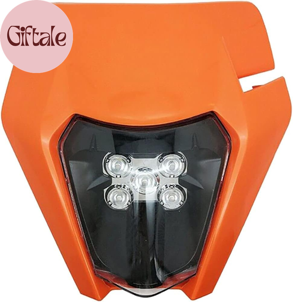 Dirt Bike Motorcycle 6000K LED Headlight Head Light Lamp for KTM SX SXF EXC XC X