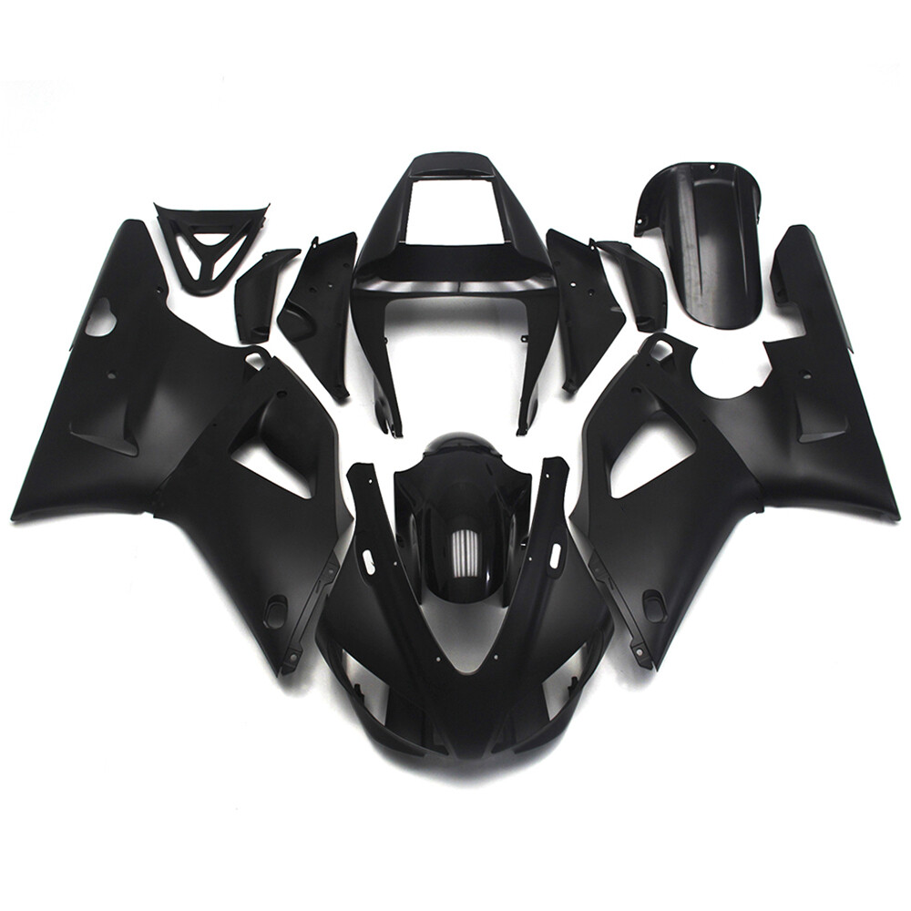 Matte Black Fairings for 1998-1999 Yamaha YZF1000 R1 ABS Bodywork