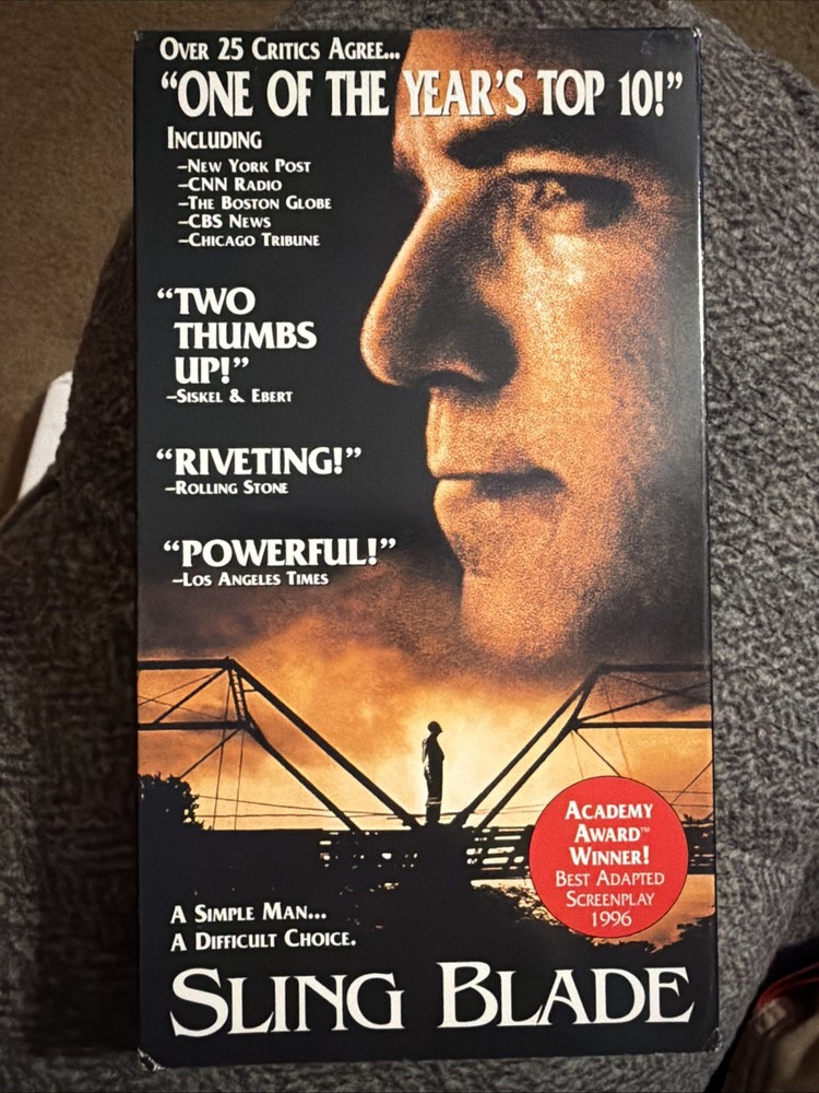 Sling Blade VHS Movie Billy Bob Thornton Miramax Academy Award
