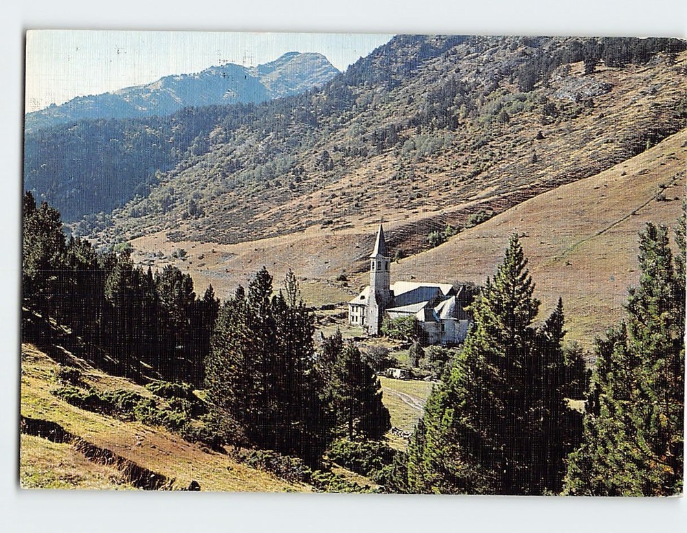 Postcard Montgarri Sanctuary Naut Aran Val d'Aran Spain