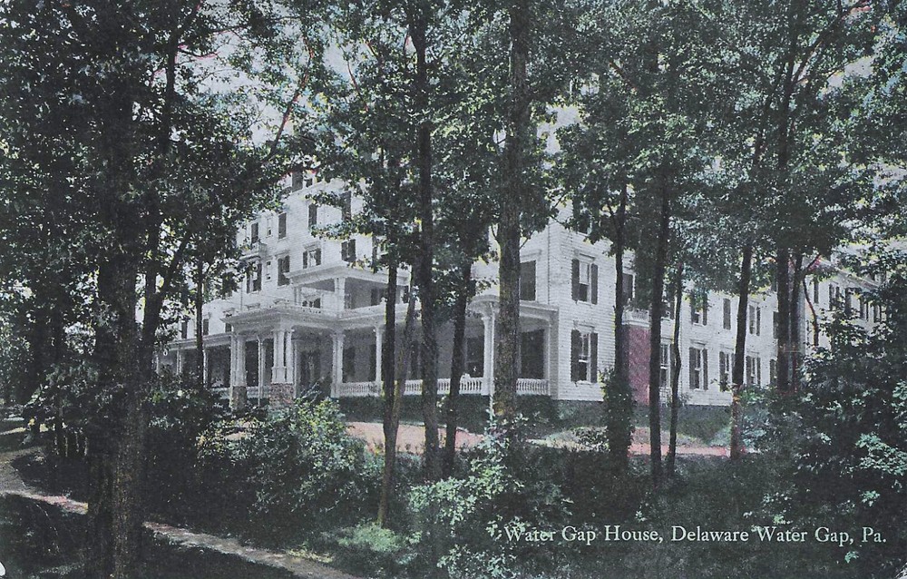 Delaware Water Gap Pennsylvania PA ~ Water Gap House ~ Vintage Postcard