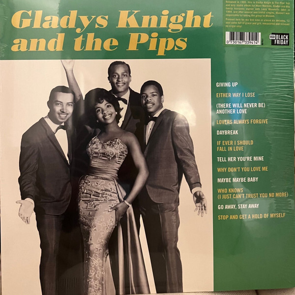 Gladys Knight And The Pips - Gladys Knight and the Pips (LP, Album, RE, RM) (Min
