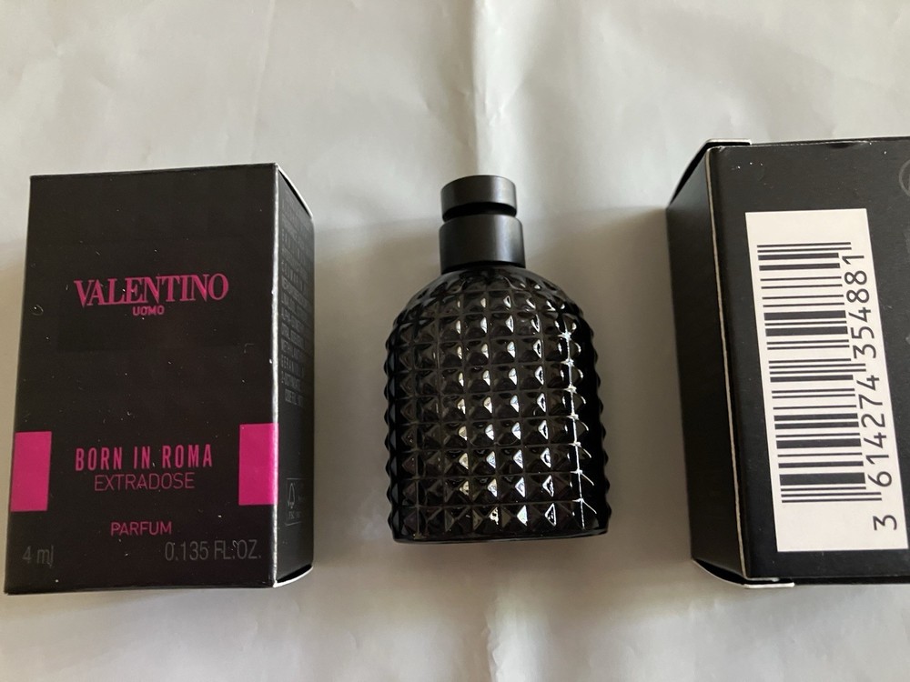 Valentino Uomo Born in Roma EXTRADOSE Mini 4ML Parfum NEW 2026 brand new X 2