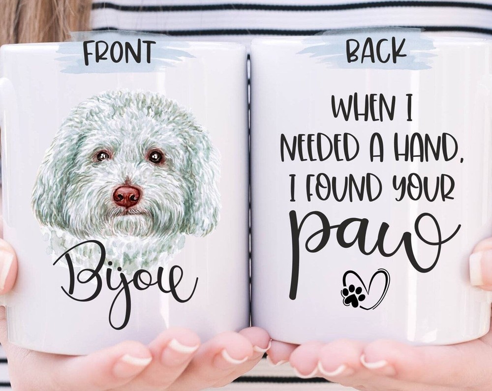 Custom Personalized Poodle Mug Gift for Poodle Owners
