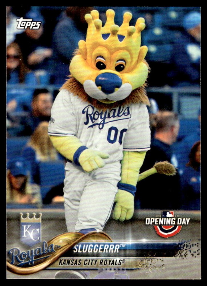 2018 Topps Opening Day Slugger Mascots #M-1 Kansas City Royals
