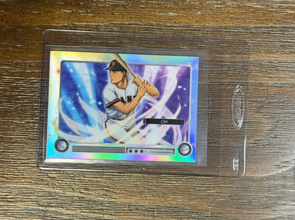 2026 Bowman Chrome Sadaharu Oh Anime SSP Case Hit BA-1 Yomiuri Giants
