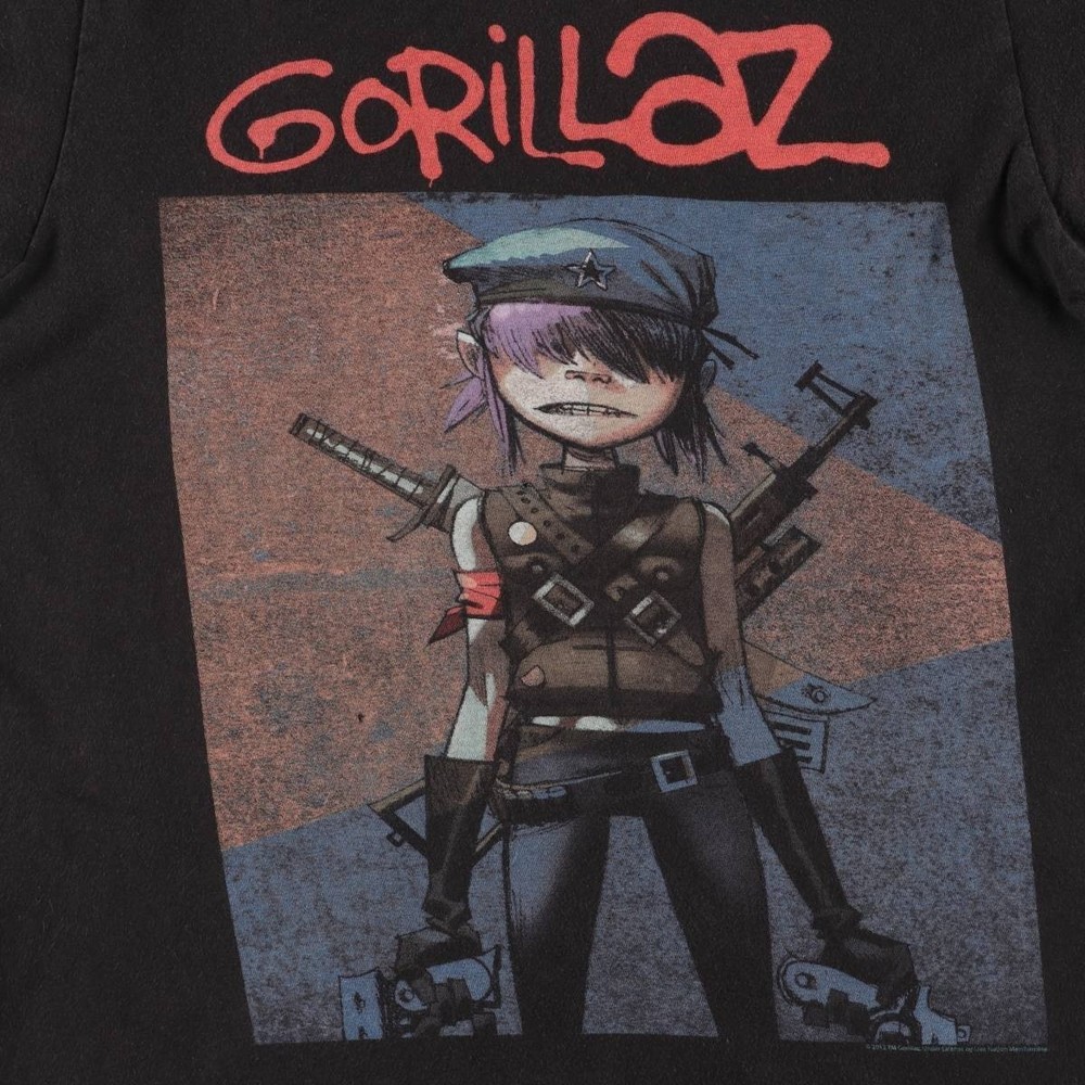 New GORILLAZ band T-Shirt Black unisex S-234XL shirt