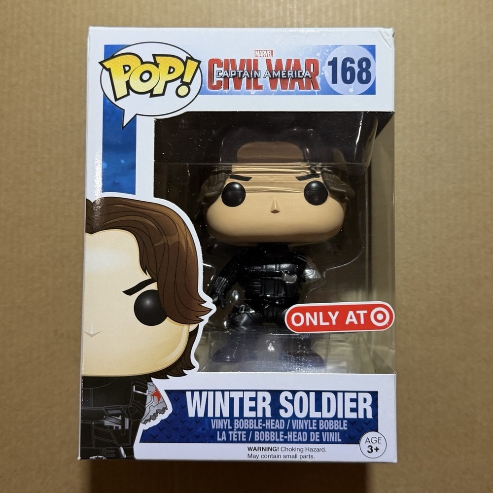 Funko Pop! Vinyl: Marvel - Winter Soldier (No Arm) - Target (Exclusive) #168