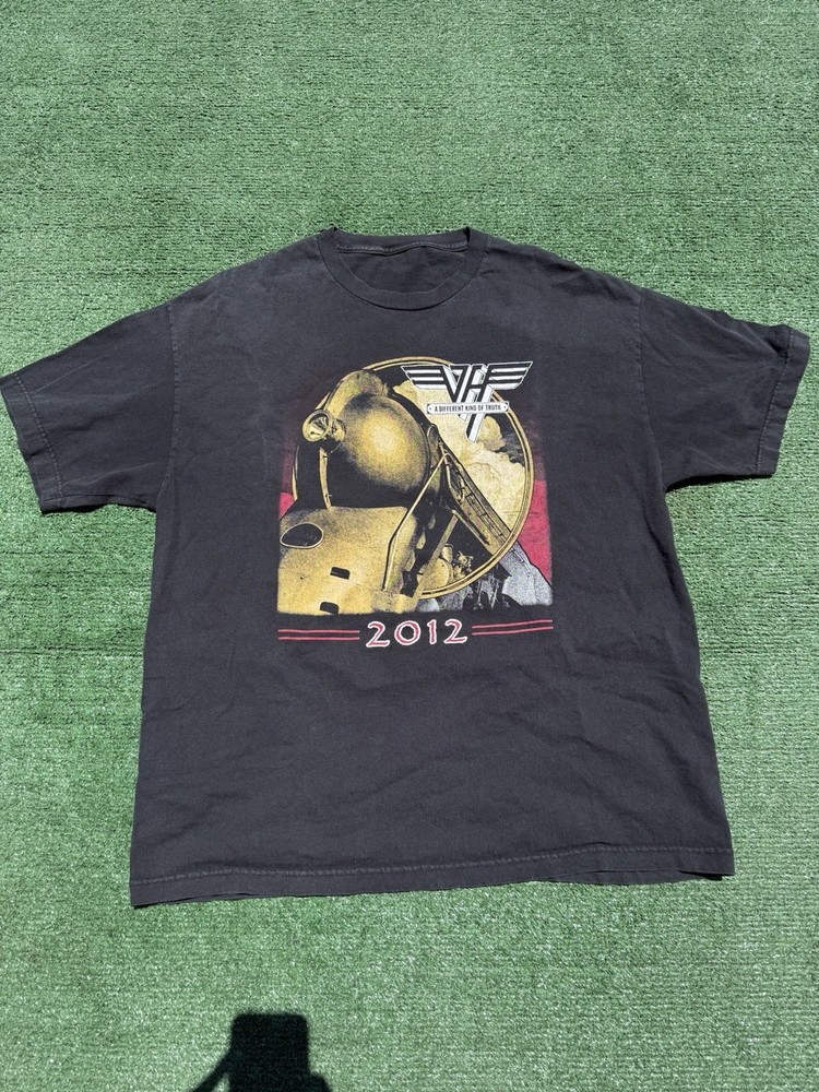 2012 Van Halen Reunion Tour Sz XL T-Shirt A Different Kind of Truth Cover Art