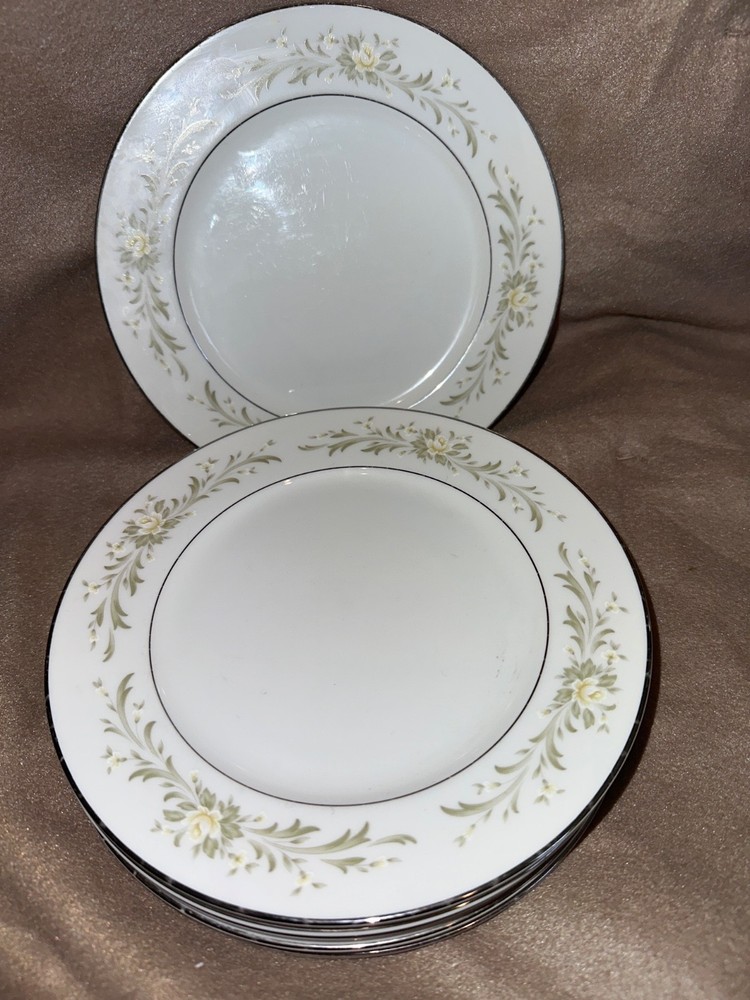 Set of 6 Grace Fine China Rhapsody Soup Salad Cereal Bowls 7.5