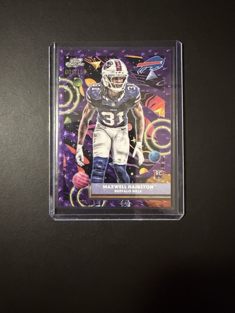 2025 Topps Chrome Cosmic Maxwell Hairston Purple Nebula Refractor /150 SP