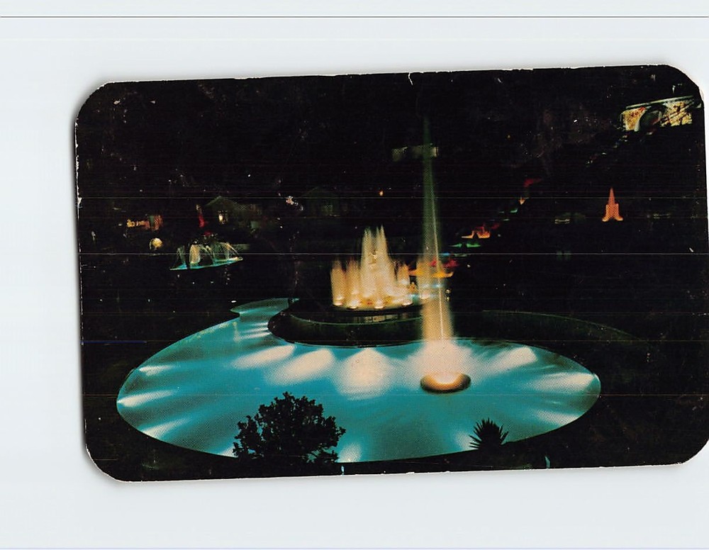 Postcard Dancing Fountain Hotel Ixtapan Ixtapan Mexico