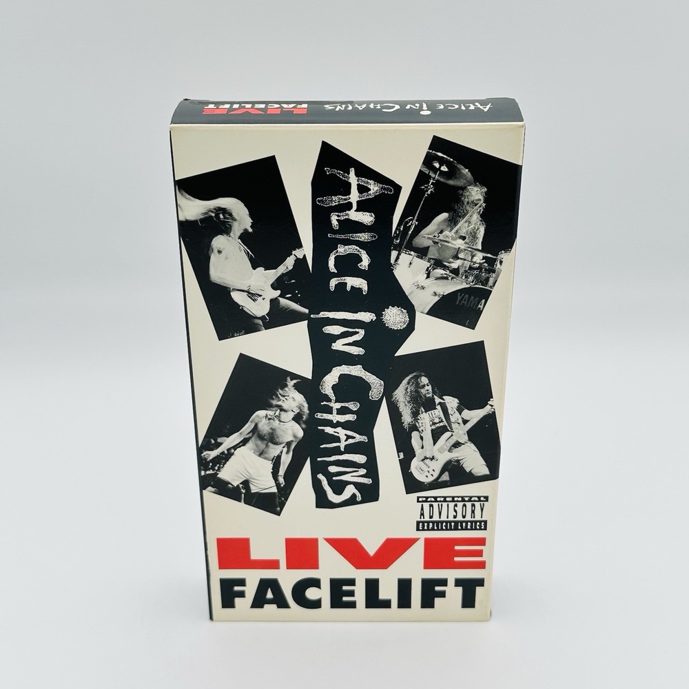 Alice In Chains Live Facelift - Live at The Moore Theatre Seattle, WA 1990 (VHS)