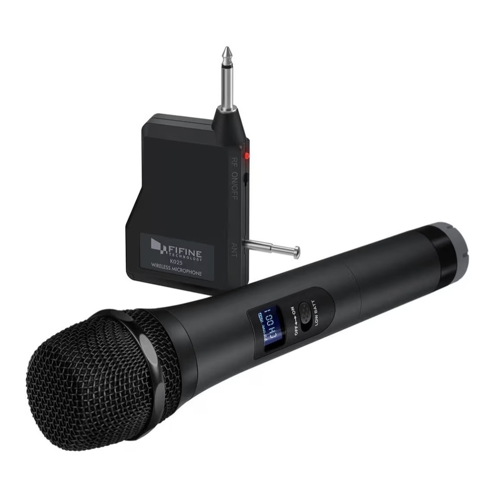 Wireless Microphone, UHF Dynamic Handheld Cordless Karaoke Mic