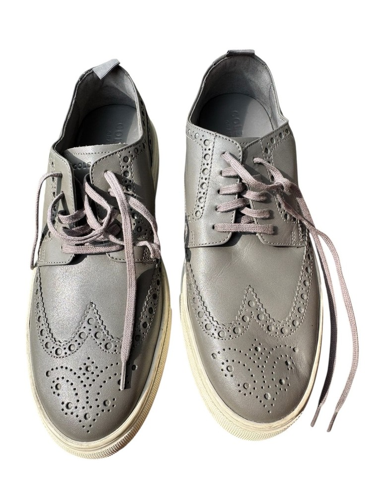 Cole Haan  Men 10.5 Grand Series Winslow Wingtip Derby Sneakers in Leather shoe