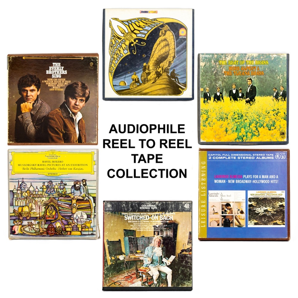 Reel To Reel Tape Collection - Lot of 6