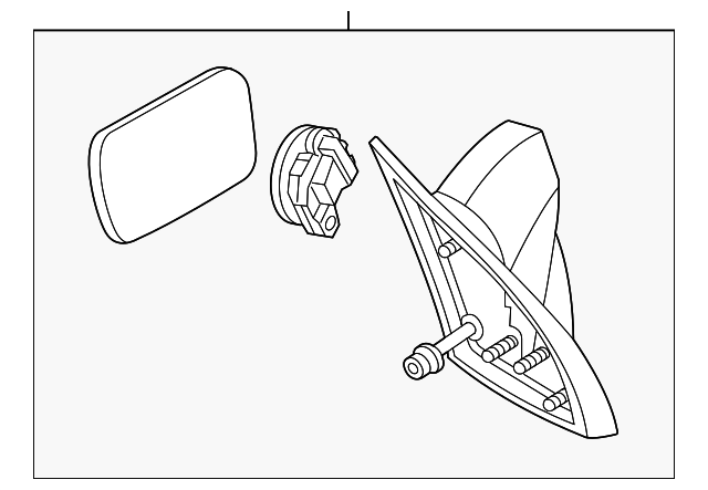 Genuine GM Mirror 10327298