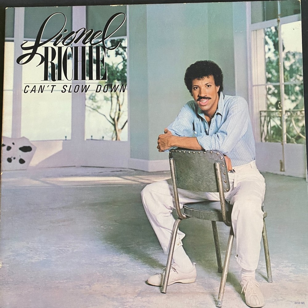 Lionel Richie - Can't Slow Down LP Record 1983 Motown Pop Soul 33 RPM