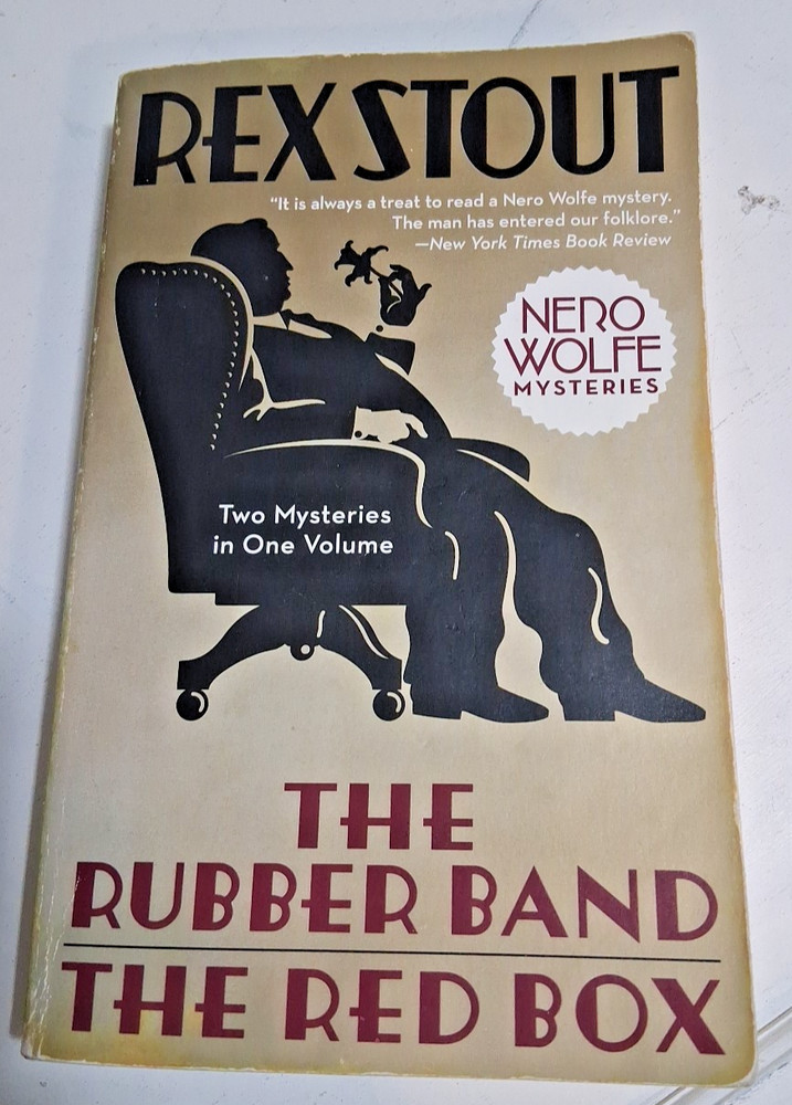 The Rubber Band/The Red Box 2-In-1 by Rex Stout. 2009.