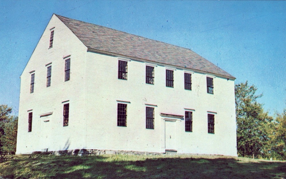 The Old Meeting House - 1760. Danville, NH 1960’s Postcard