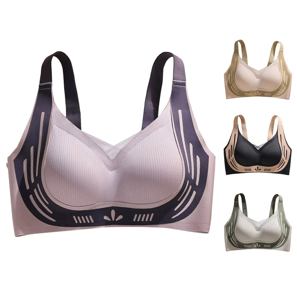 Women's Traceless Soft Supported Totila Push Up Bra Women's Underwire