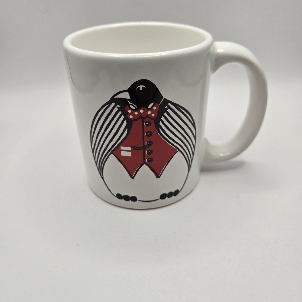 Vintage Waechtersbach Tuxedo Penguin Mug