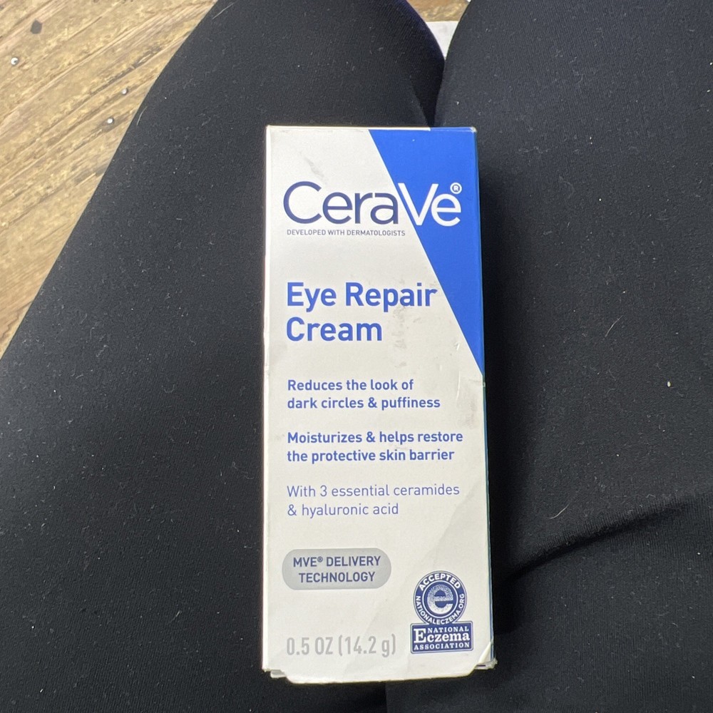 CeraVe Eye Repair Cream for Dark Circles & Puffiness 0.5 oz
