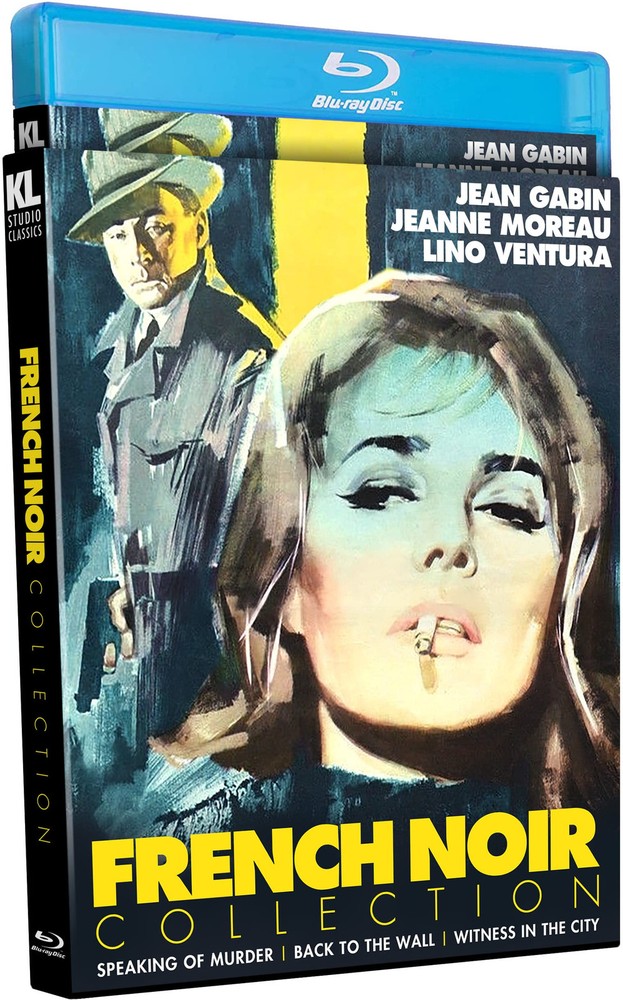 French Noir Collection Speaking of Murder / Back to the Wall / Witness (Blu-ray)