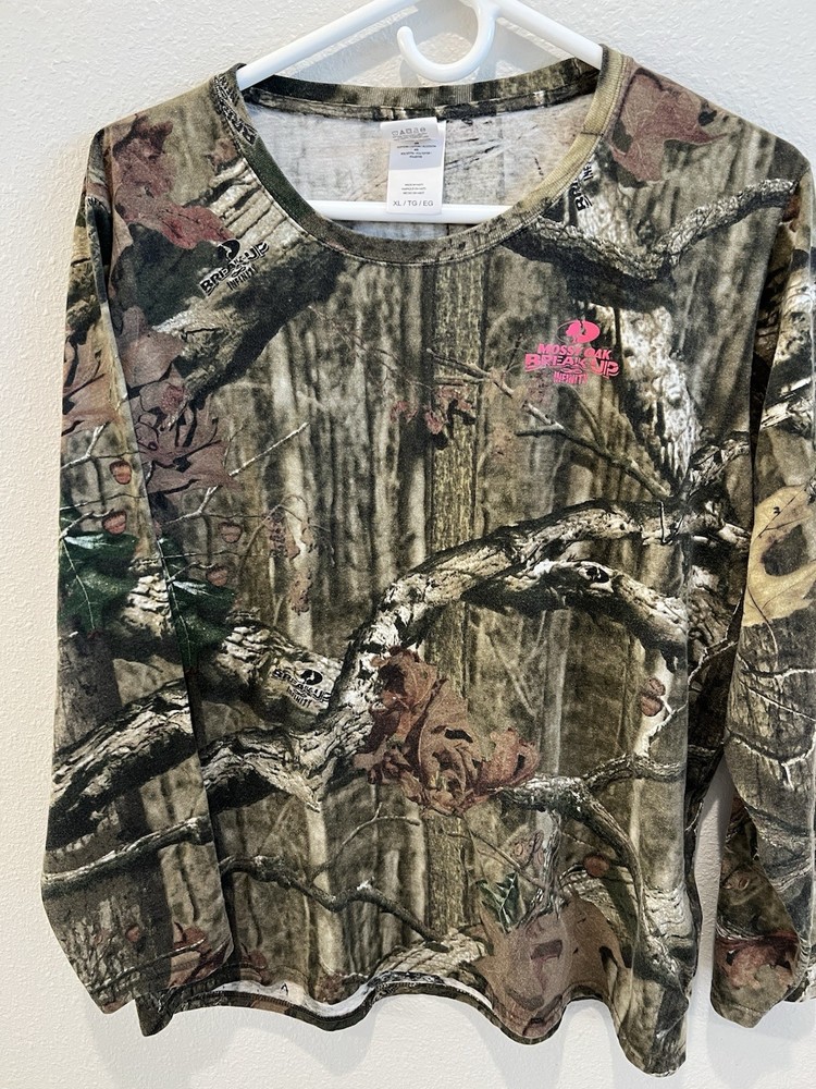 Mossy Oak Break-Up Infinity Long Sleeve T- Shirt Men’s Size XL Camouflage