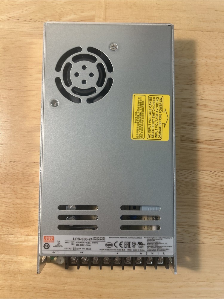 Mean Well LRS-350-24 Power Supply Switching Unit 350.4W