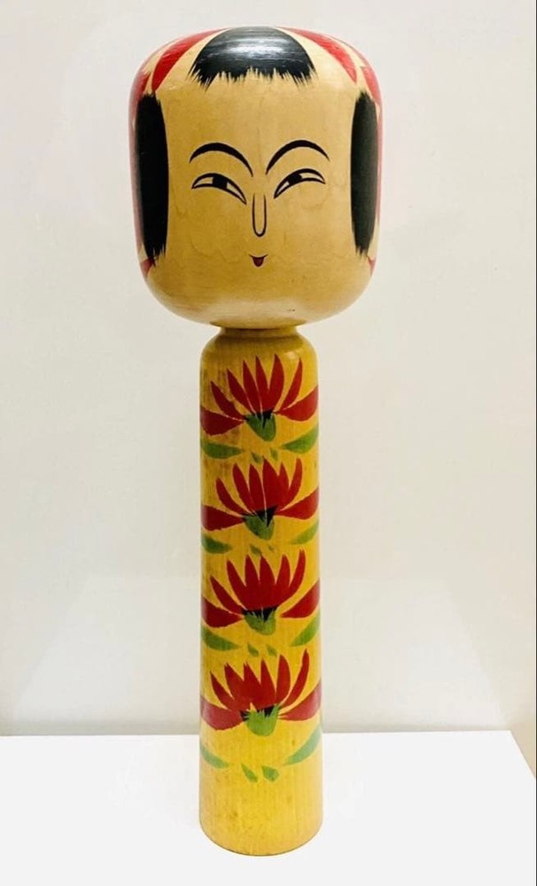 Kokeshi Doll Wooden Antique Japanese Traditional Used Collectible Decor