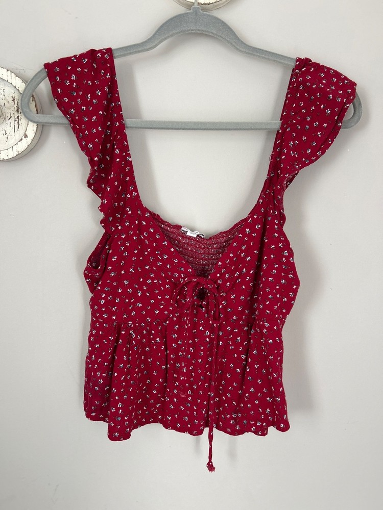 brandy melville top small floral