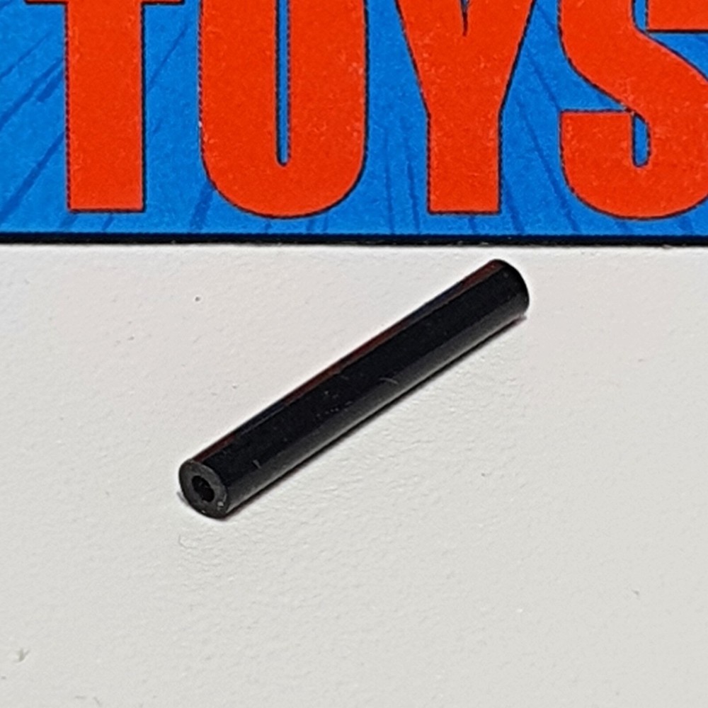 Vtg GI Joe Devil Fish HOSE tube original 1986 vehicle engine black short part