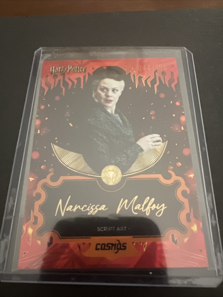 2025 Kakawow Harry Potter Cosmos Narcissa Malloy Script Art Auto 044/100.